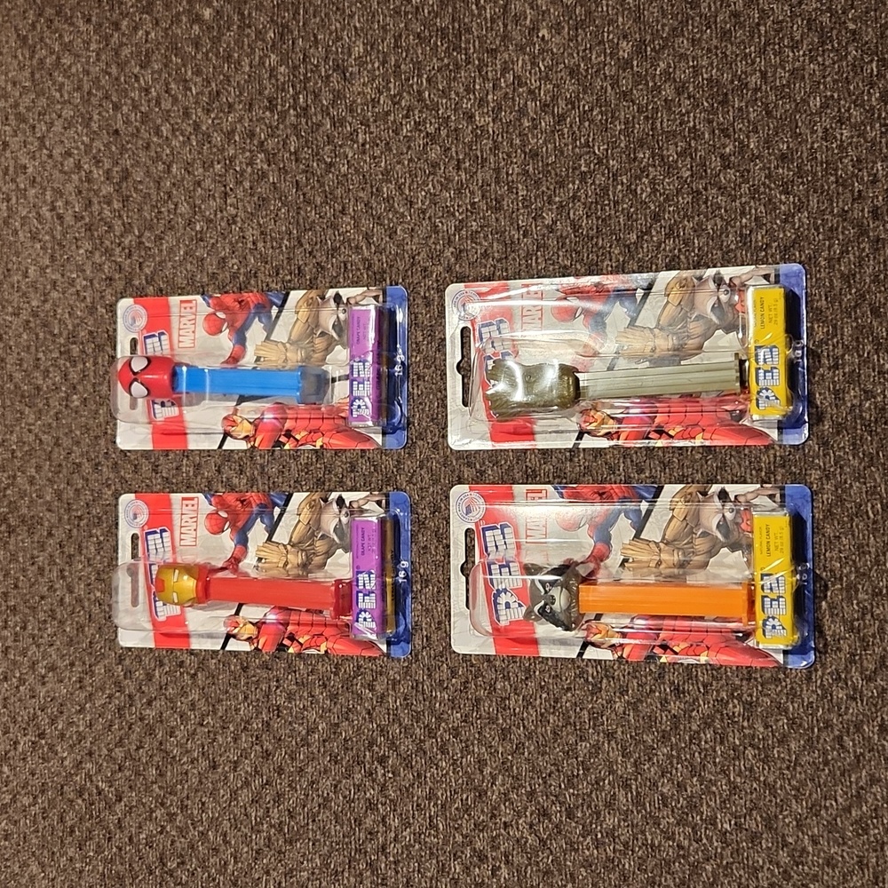Pez "Marvel" 4 pcs
